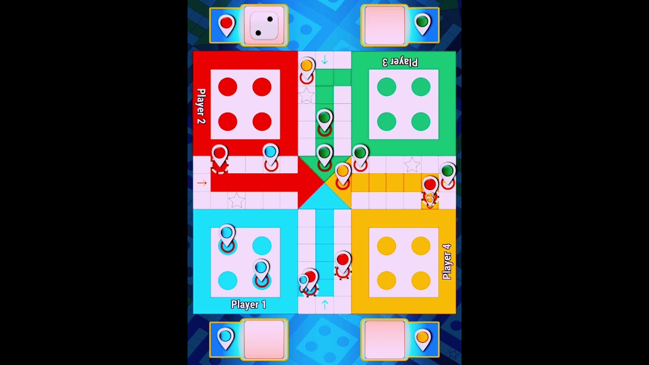 How to win ludo king video || tricks and tips ludo king || 4 player ludo king video || part - 24