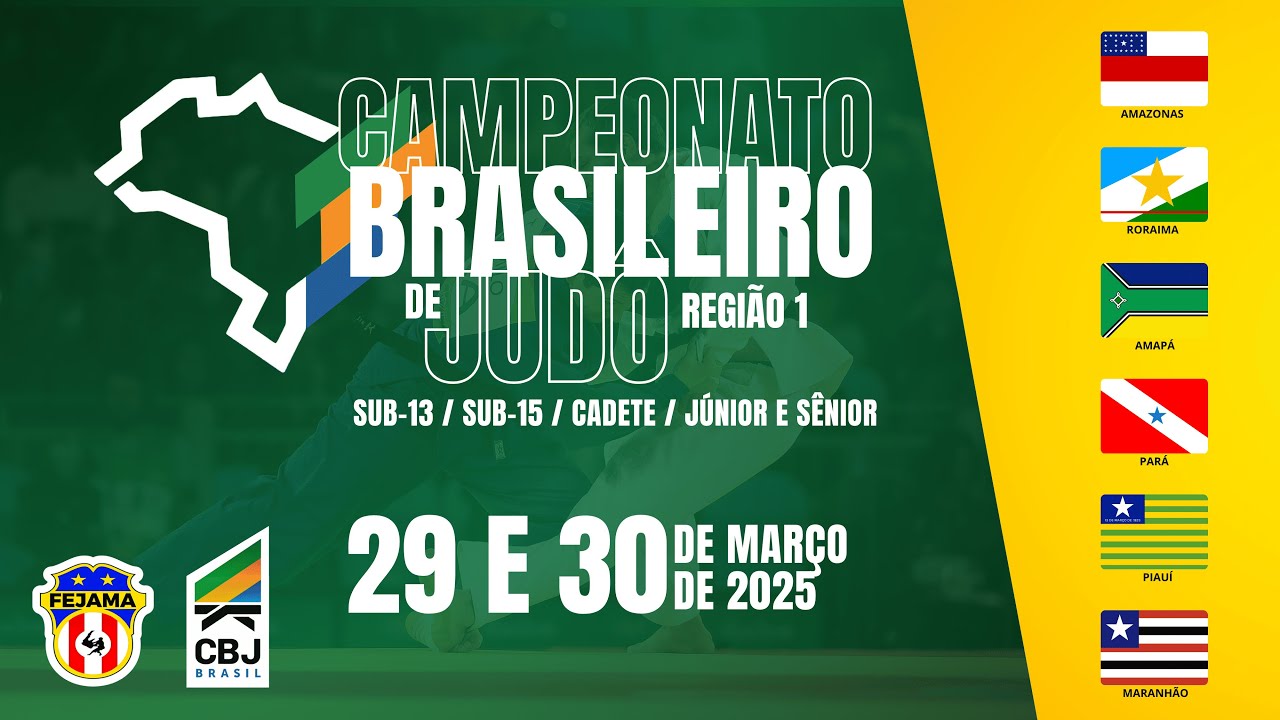 Capeonato Brasileiro de Judô - Região 1 - Dia 2 - 30/03