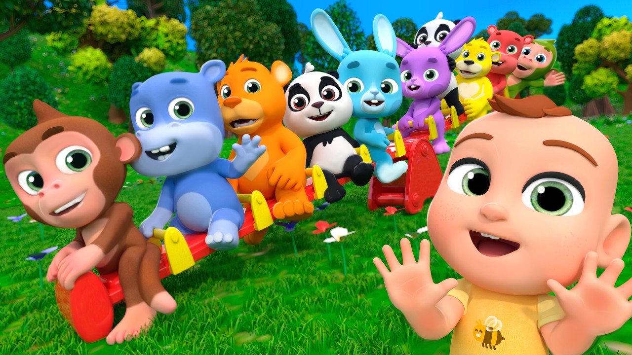 Counting 10 Little Pandas – Learning Numbers Made Fun | Lalafun Nursery Rhymes & Kids Songs