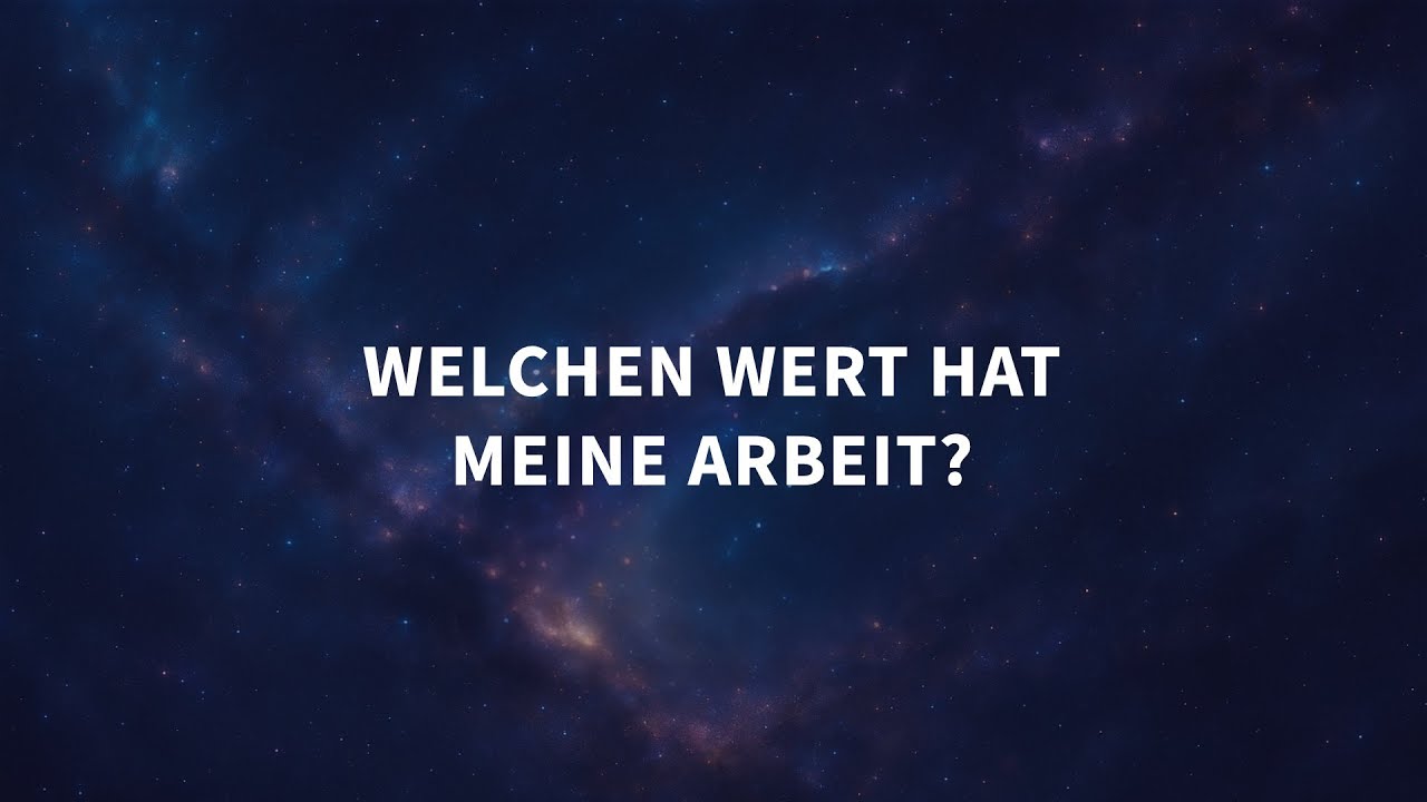 Genesis – Wie sollen wir leben?: Welchen Wert hat meine Arbeit? (Matthias Theis)