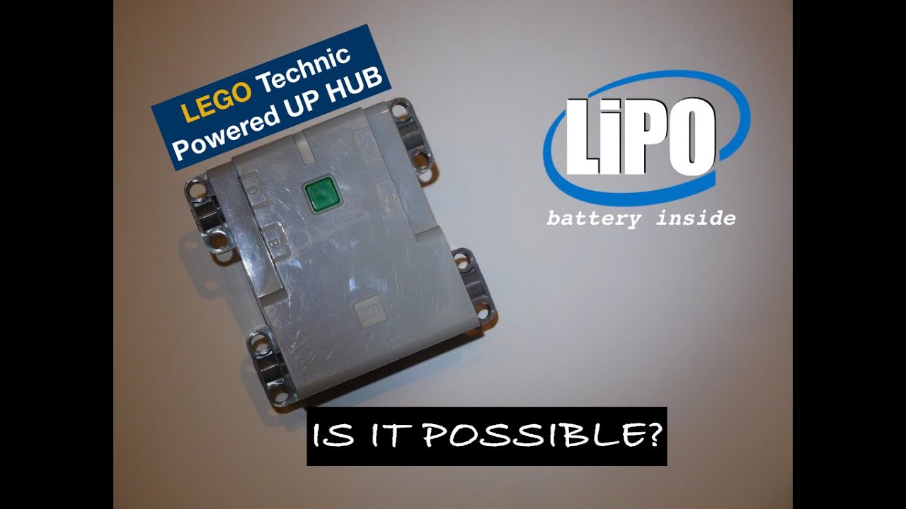 LiPo Battery Pack for 88012 LEGO Technic Hub