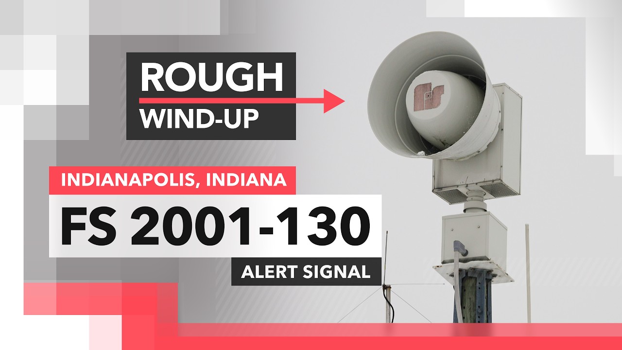 Federal Signal 2001-130 | Alert | Indianapolis, IN (Castleton)