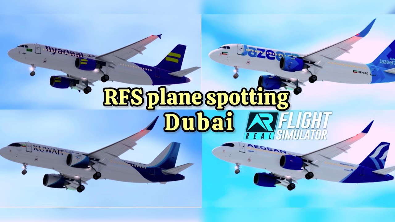 RFS plane spotting | Dubai international airport | ultra | 4k | Dubai | #rfs #rfsnewupdate