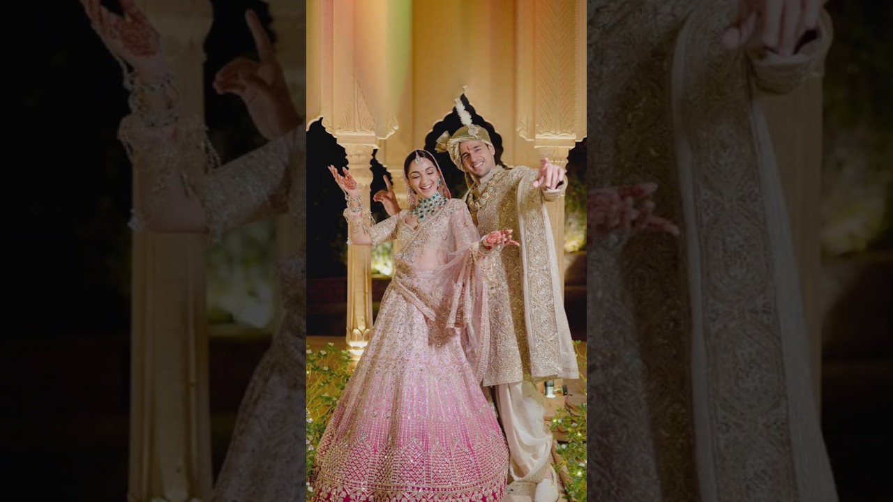 SidKiara wedding pics||#youtube #yt #ytshorts #kiaraadvani #siddharthmalhotra #sidkiara #gulimata ||