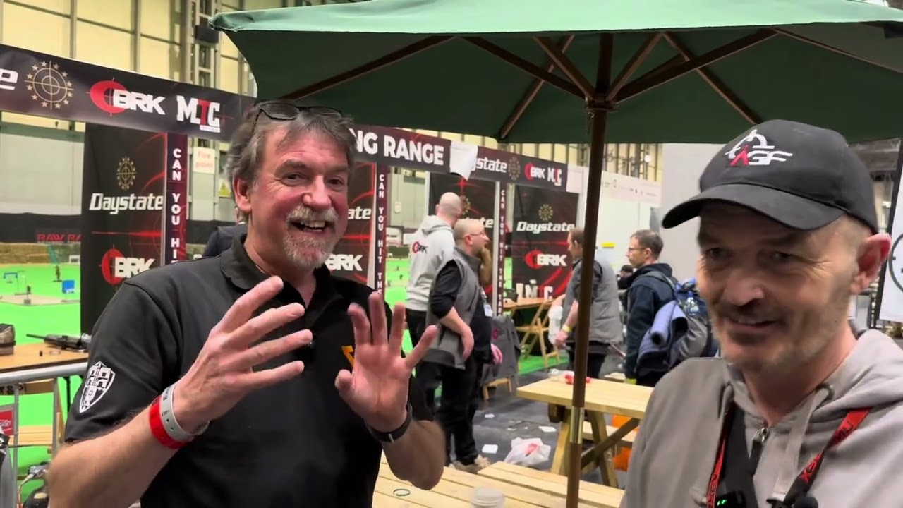British shooting show 2024 Airgun factory with Vector Air
