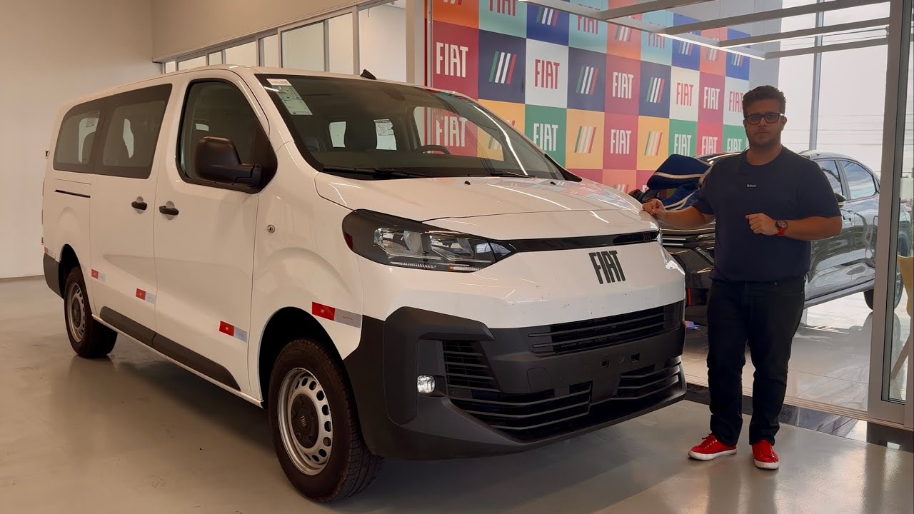 AVALIAÇÃO NOVA FIAT SCUDO MULTI 2025 - VERSÃO TRANSFORMADA