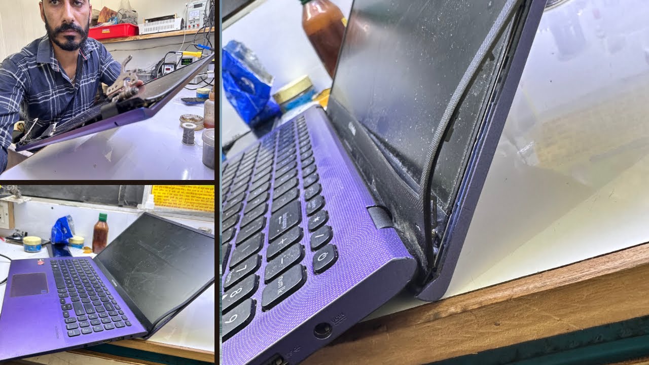 Asus vivo book laptops hinge repair 👨‍🔧🛠️