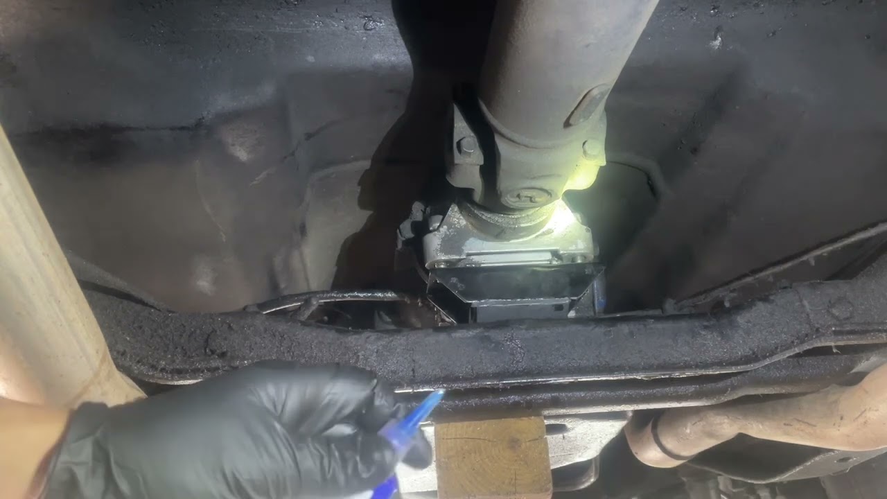 74 Chevrolet C10 transmission mount replacement