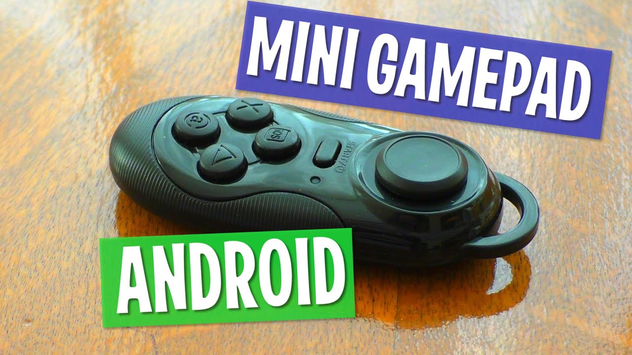 Крутой мини геймпад для андроид!  Игры на андроид с геймпадом. Обзор Mini gamepad