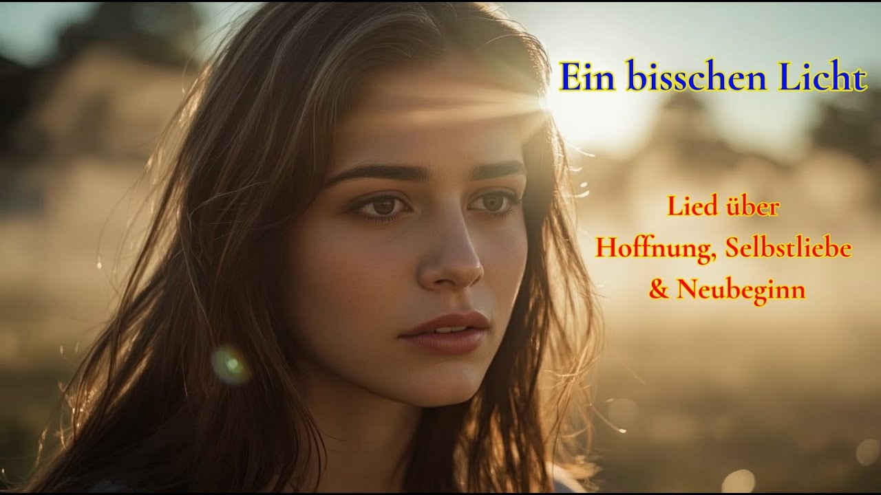 Ein bisschen Licht – Lied über Hoffnung, Selbstliebe & Neubeginn ✨ | Berührende Musik zum Innehalten