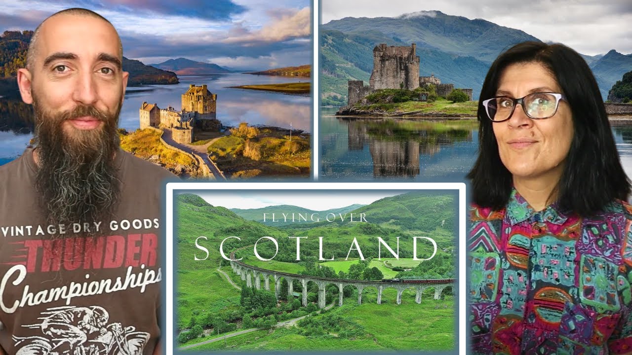 BEAUTIFUL SCOTLAND (Highlands / Isle of Skye) (REACTION) with my wife