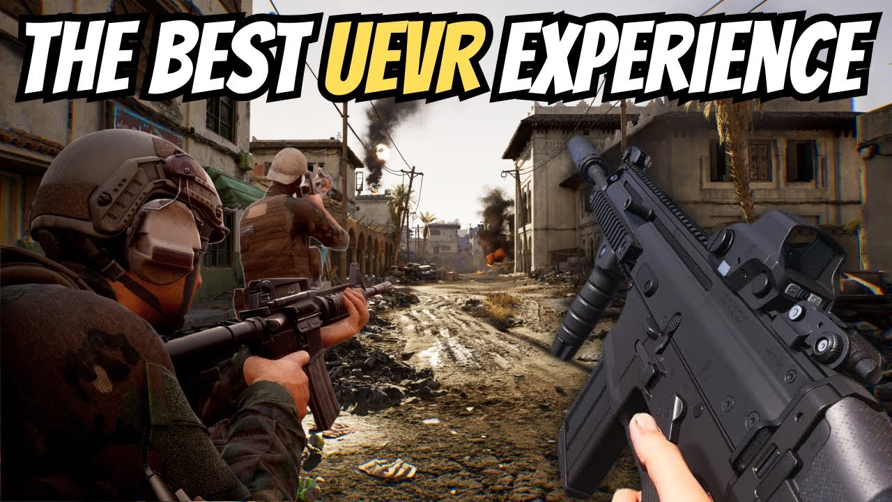 The Best Game In UEVR Yet | Insurgency Sandstorm VR