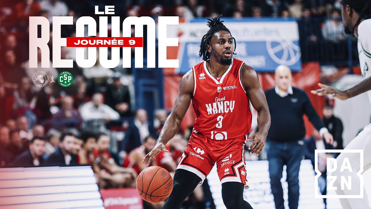 Résumé :  SLUC Nancy Basket vs Limoges CSP (9ème Journée Betclic Elite)
