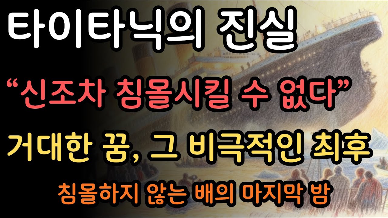 타이타닉의 진실 - 절대 침몰하지 않는 배의 마지막 밤 #타이타닉 #플라톤 #쇼펜하우어 #니체 #명언 #인생조언 #철학 #좋은글 #좋은말 #손자병법