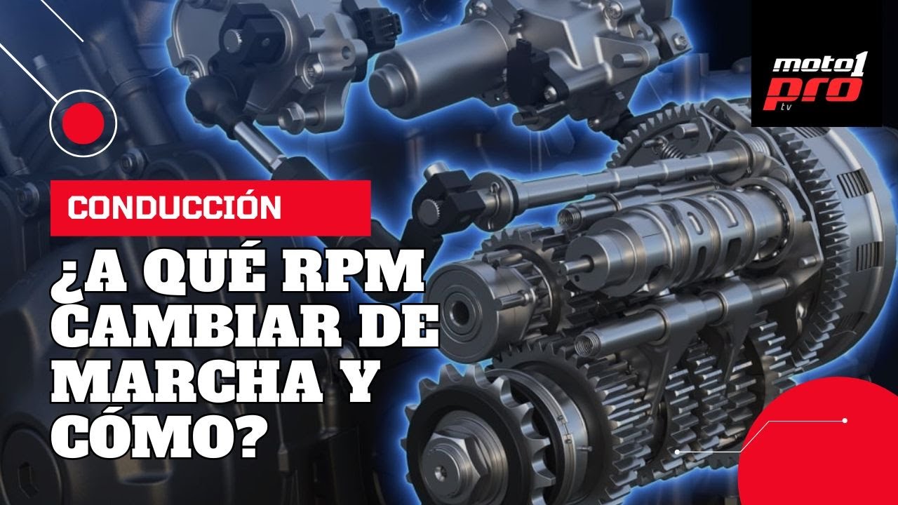 Conducción: ¿A qué revoluciones cambio de marcha?