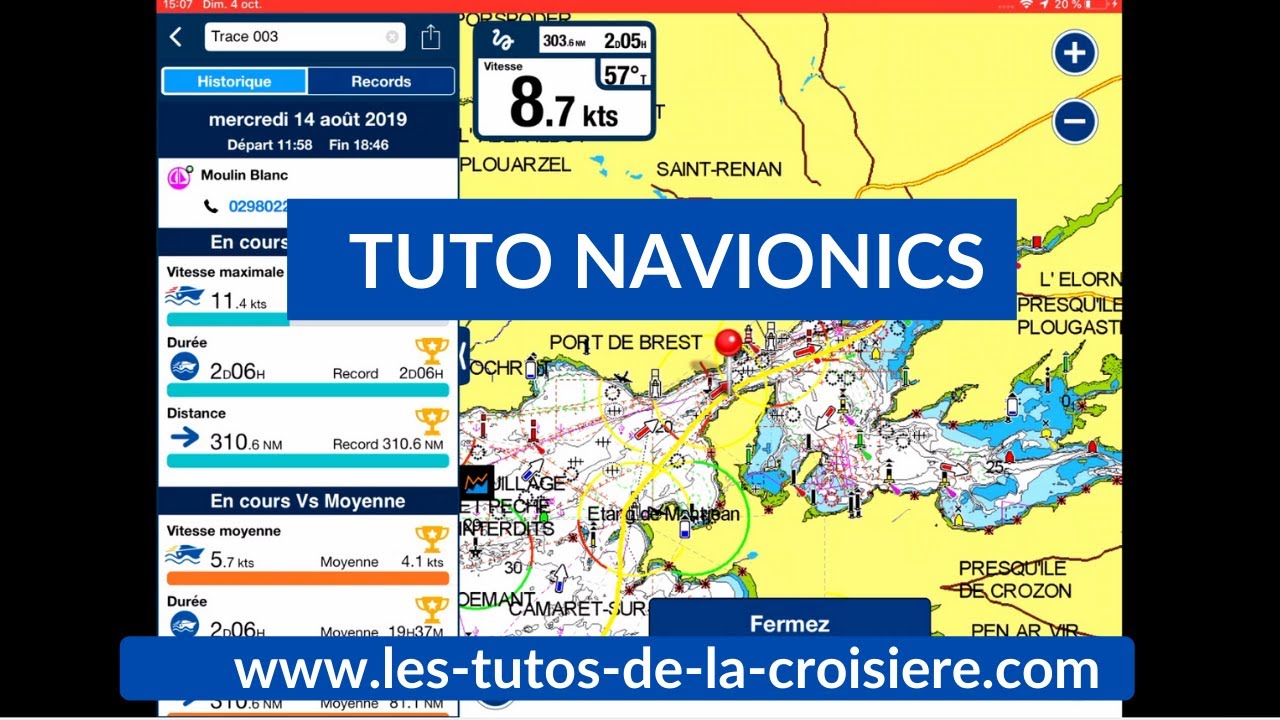 Tuto Navionics (boating HD)