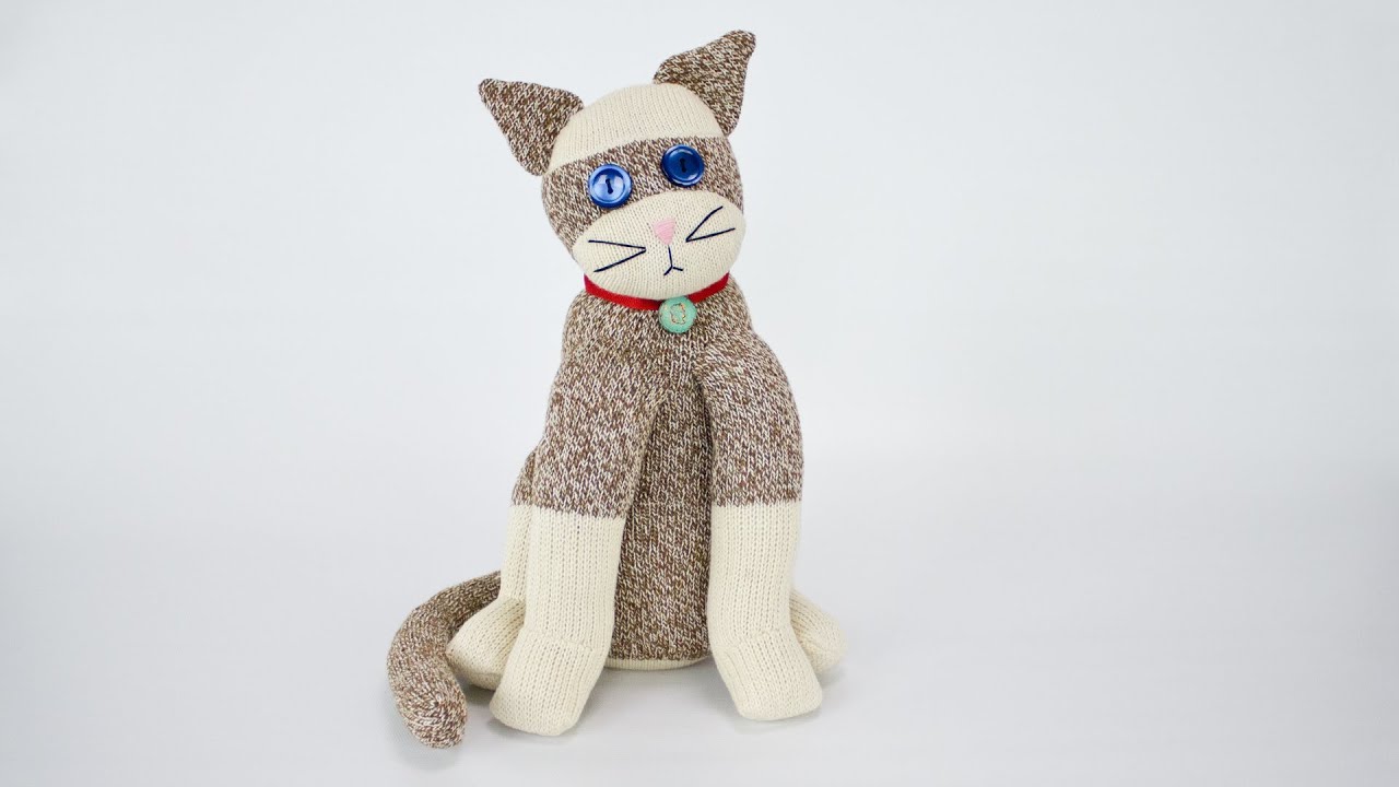 How to Sew A Sock Cat