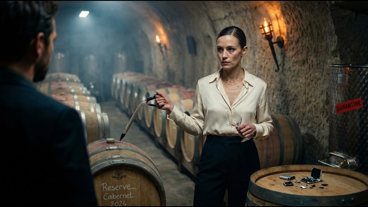 The Winery Owner Offered a Private Barrel Room Tour - 