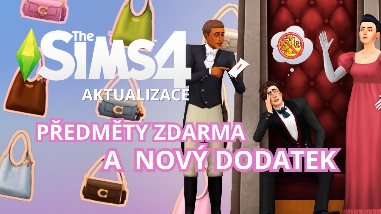 sims 4 Aktualizace VĚCI ZDARMA! + info o novém dodatku