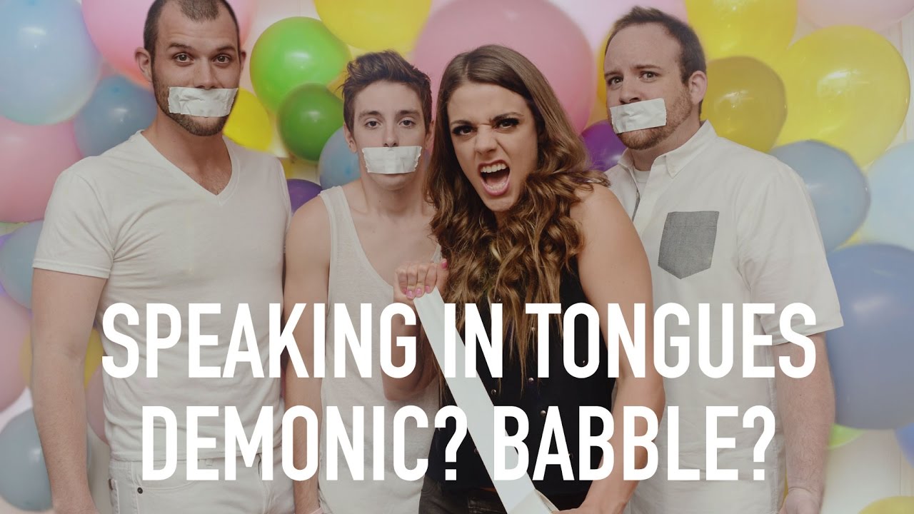 ╫ Speaking in tongues is demonic? - What the Bible really says