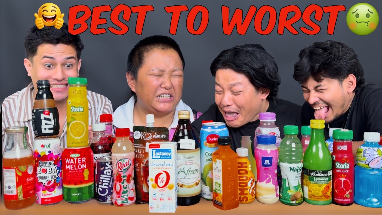 TRYING  25+ SUMMER DRINKS!!!RATING BEST 👍 TO WORST 👎