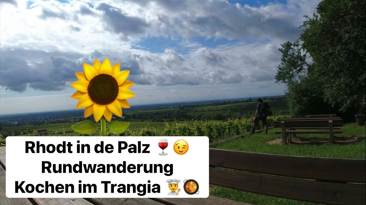 Rhodt in de Palz 🍷😉 Wandern mit Trangia und Bratwürste 👨‍🍳🥘