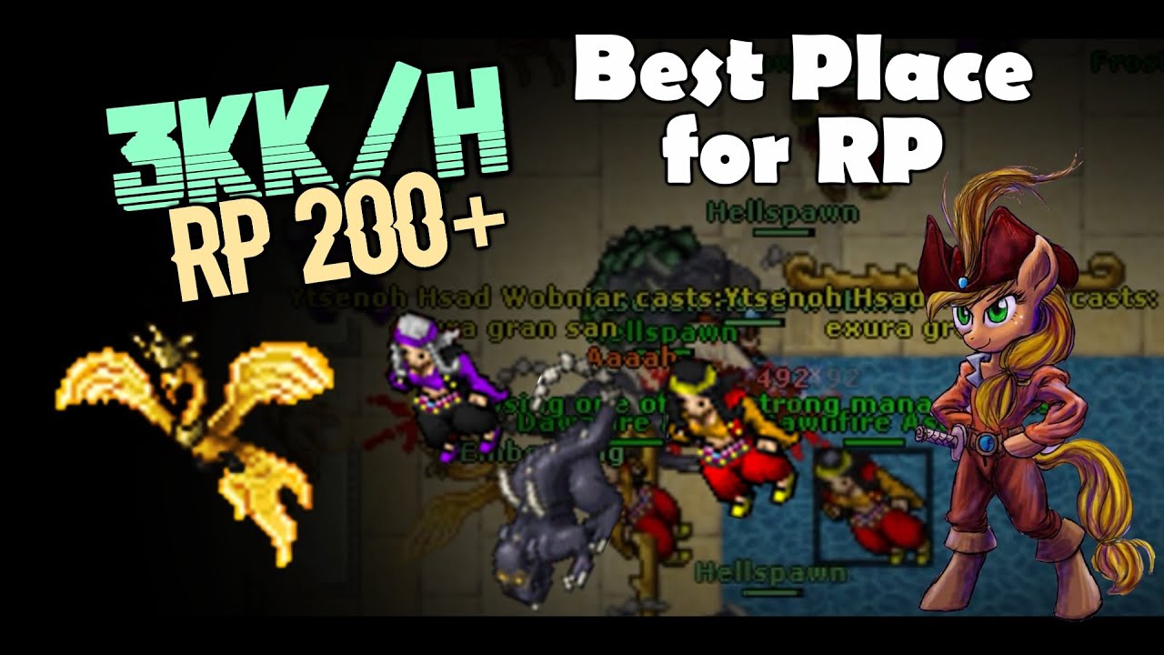 [RP 200+] Hunt Paladin Solo Asura Palace | 3kk/h | Fast Exp - Tibia