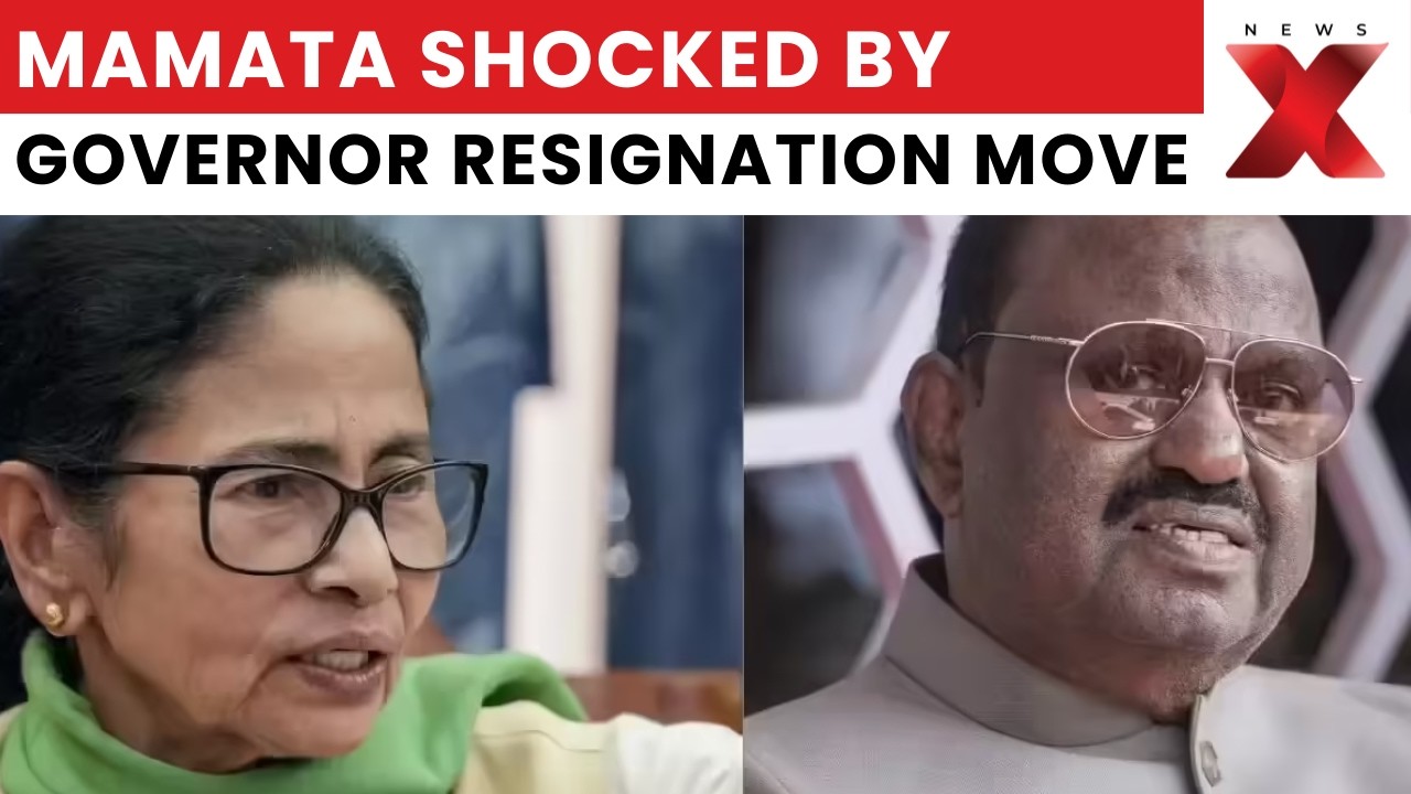 Mamata Blasts Centre Over Governor Change – Accuses Political Pressure & Federal Violation! | NewsX