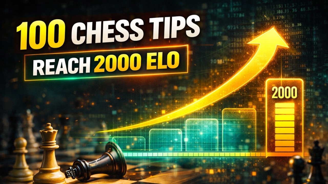 Chess Comment | EP1 | 100 Tips to Boost Your Elo to 2000 rapid
