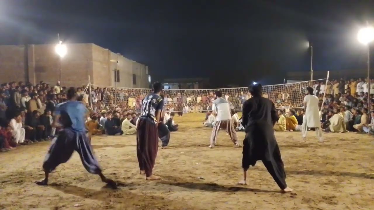 Layyah Star Club Vs Kashi Taunsa Club Full Match Volleyball 🏐 Location Sahu mor District Layyah 