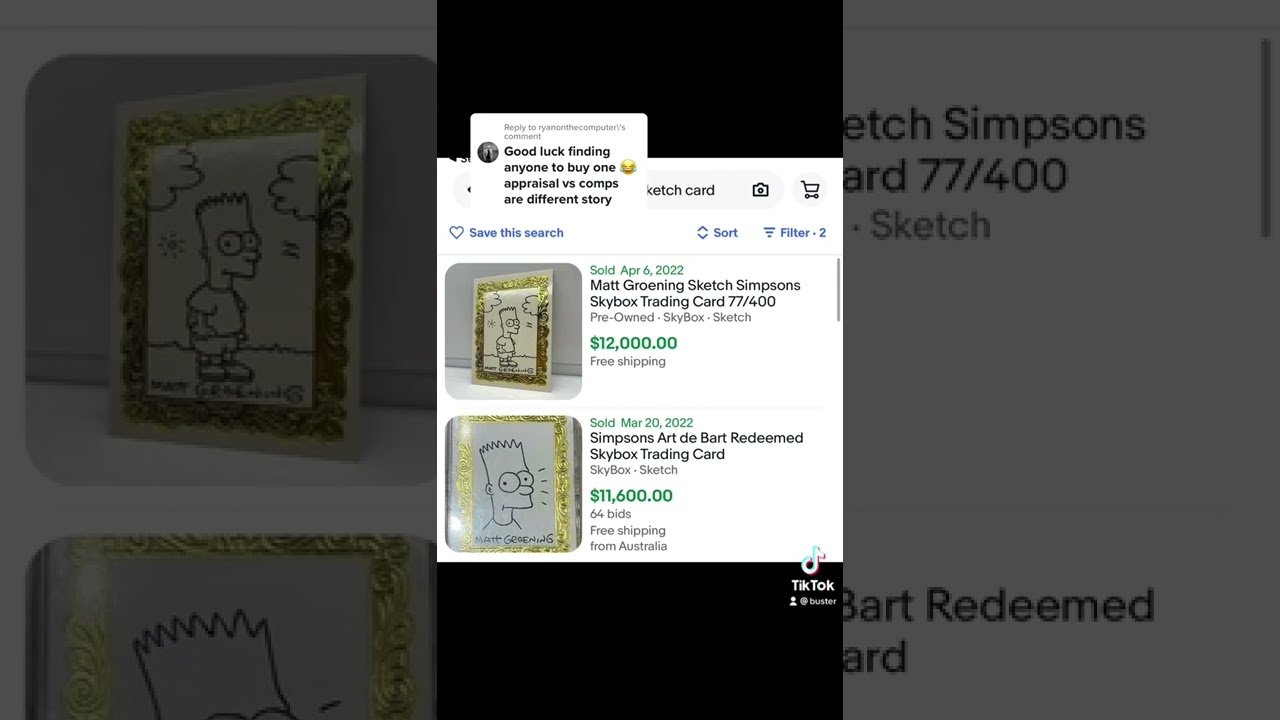 $10,000 Bart Simpson Card!!! #shorts
