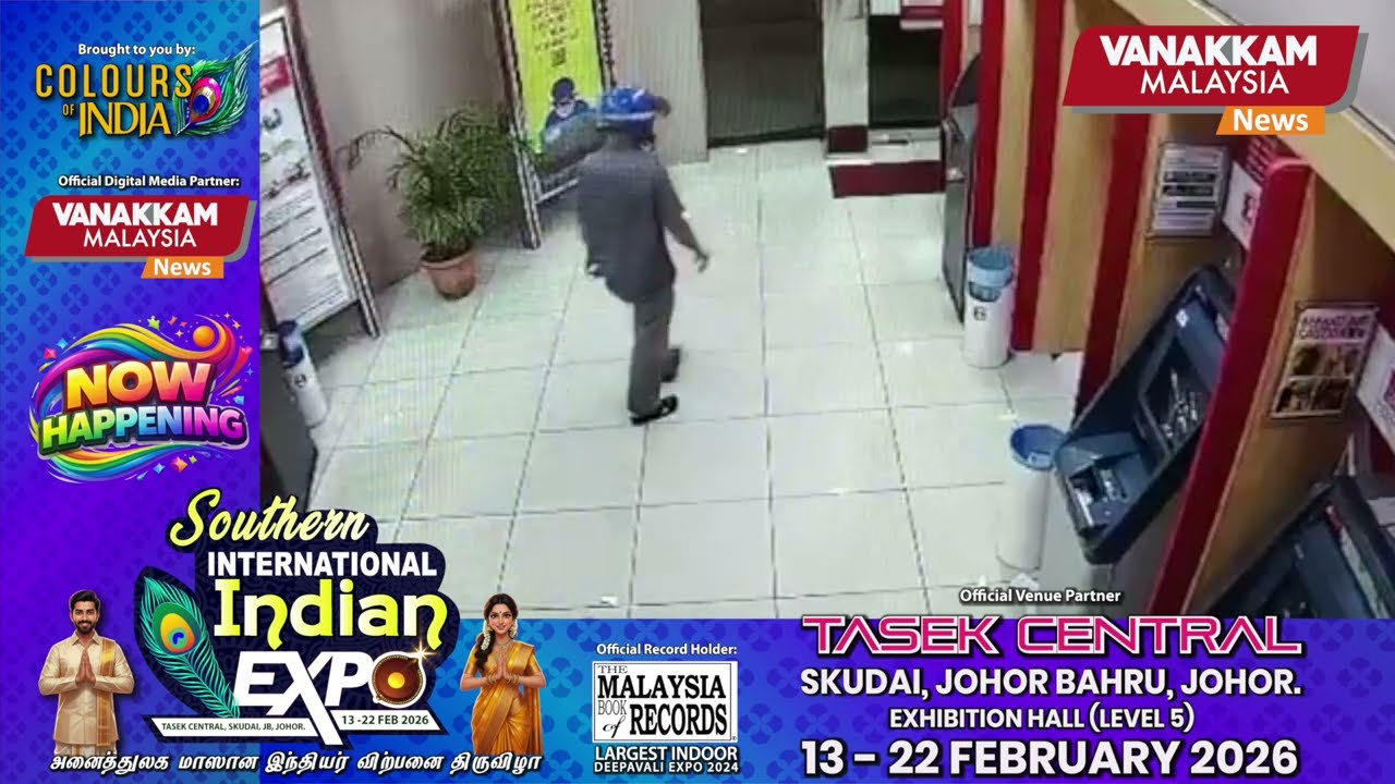 65 y/old man arrested for smashing ATM machines in Jinjang