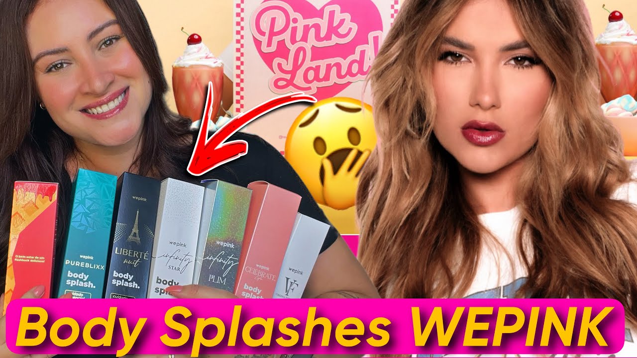 comprei V&Aacute;RIOS BODY SPLASHES da WEPINK marca da VIRG&Iacute;NIA FONSECA | ser&aacute; que S&Atilde;O BONS MESMO? 🤔