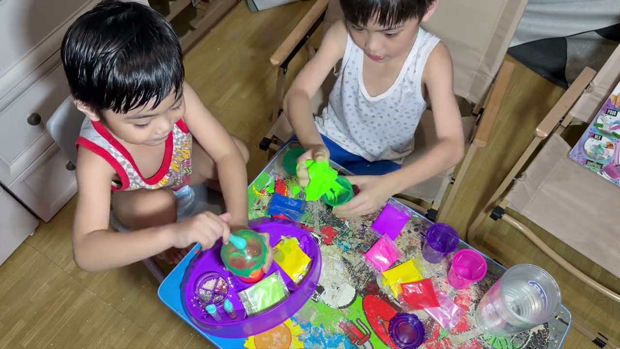 Slime Creations with Gray