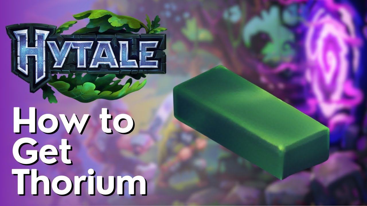 How to Get Thorium Ore in Hytale