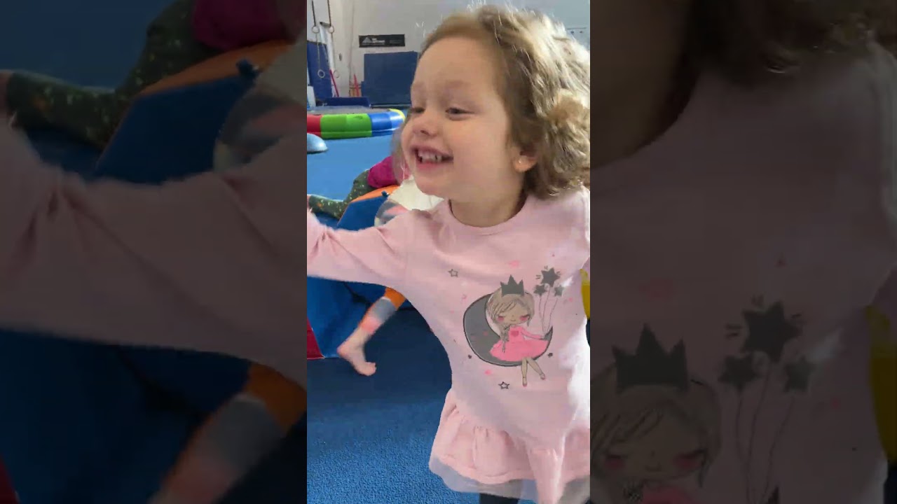 Itzi at gymnastics, 28.2.2026