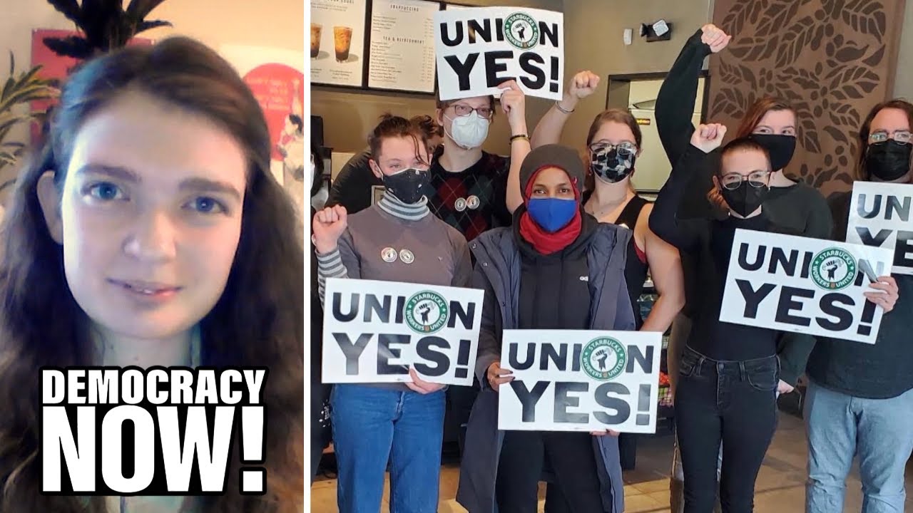 200 Starbucks & Counting: Barista Jaz Brisack Says Union Busting Can't Stop Worker Solidarity