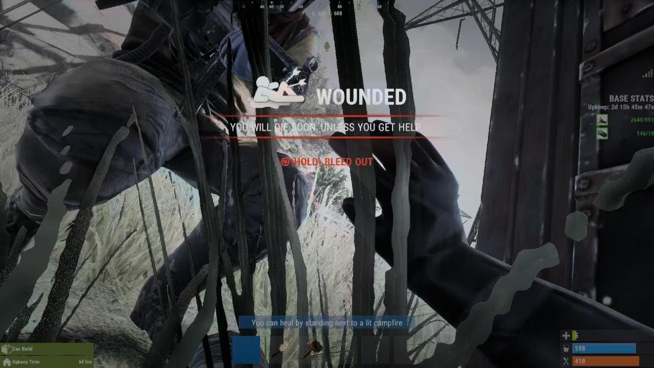 Rust Console Edition - Public Test Branch cheater caught and reported