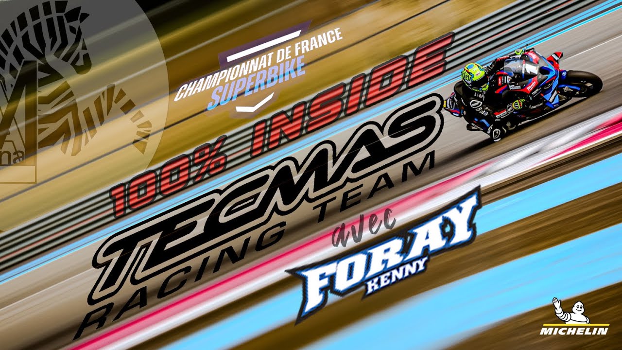 100% inside TECMAS RACING /// finale FSBK 2024 /// Kenny FORAY