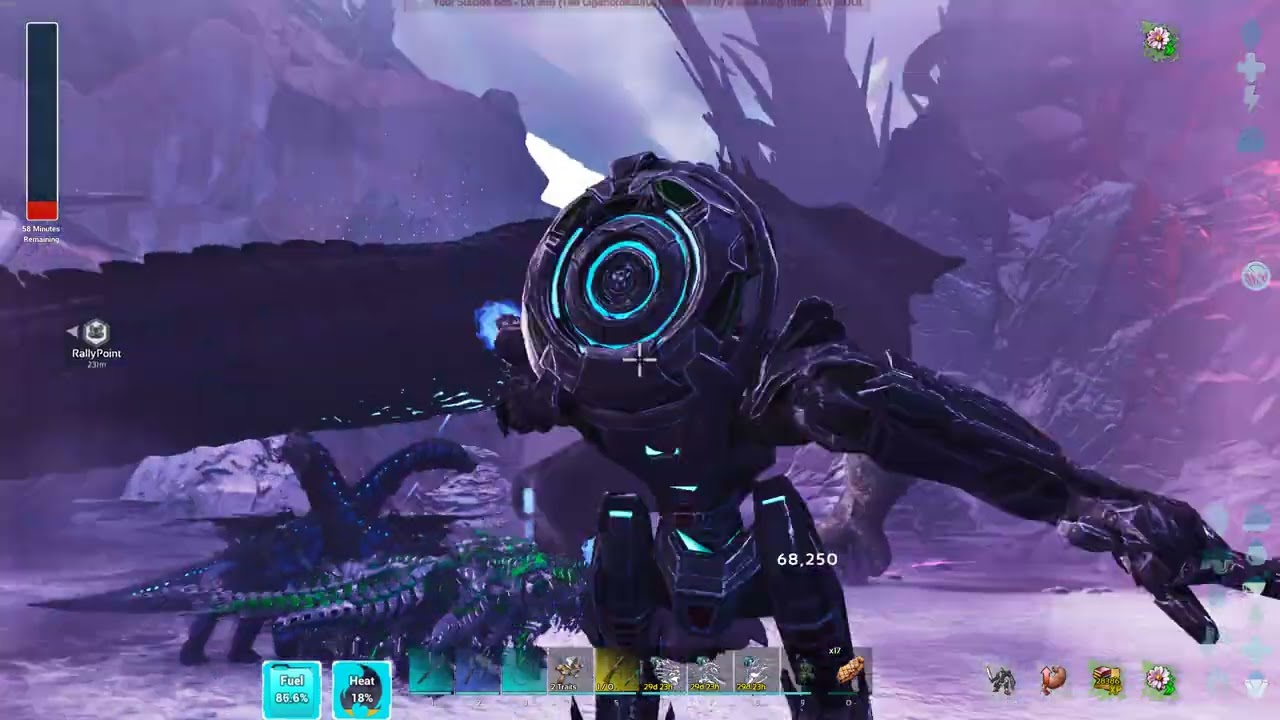 Beta King Titan VS Giga army no titan tame
