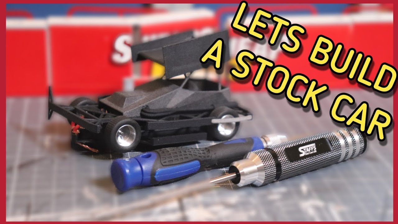 Lets build Episode 1: Pendle Slot F2 Slot car stock car kit Part:1