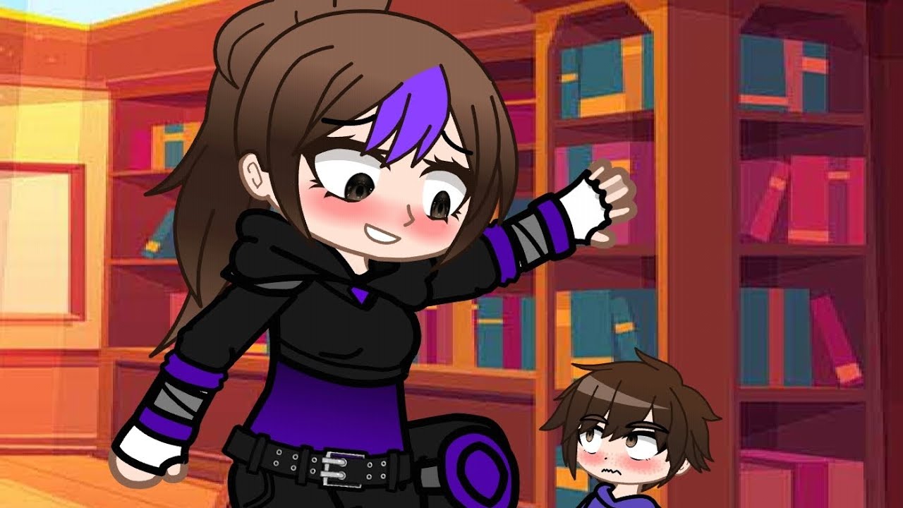 Marcy shows trick|Girl growth gigantic|gacha club