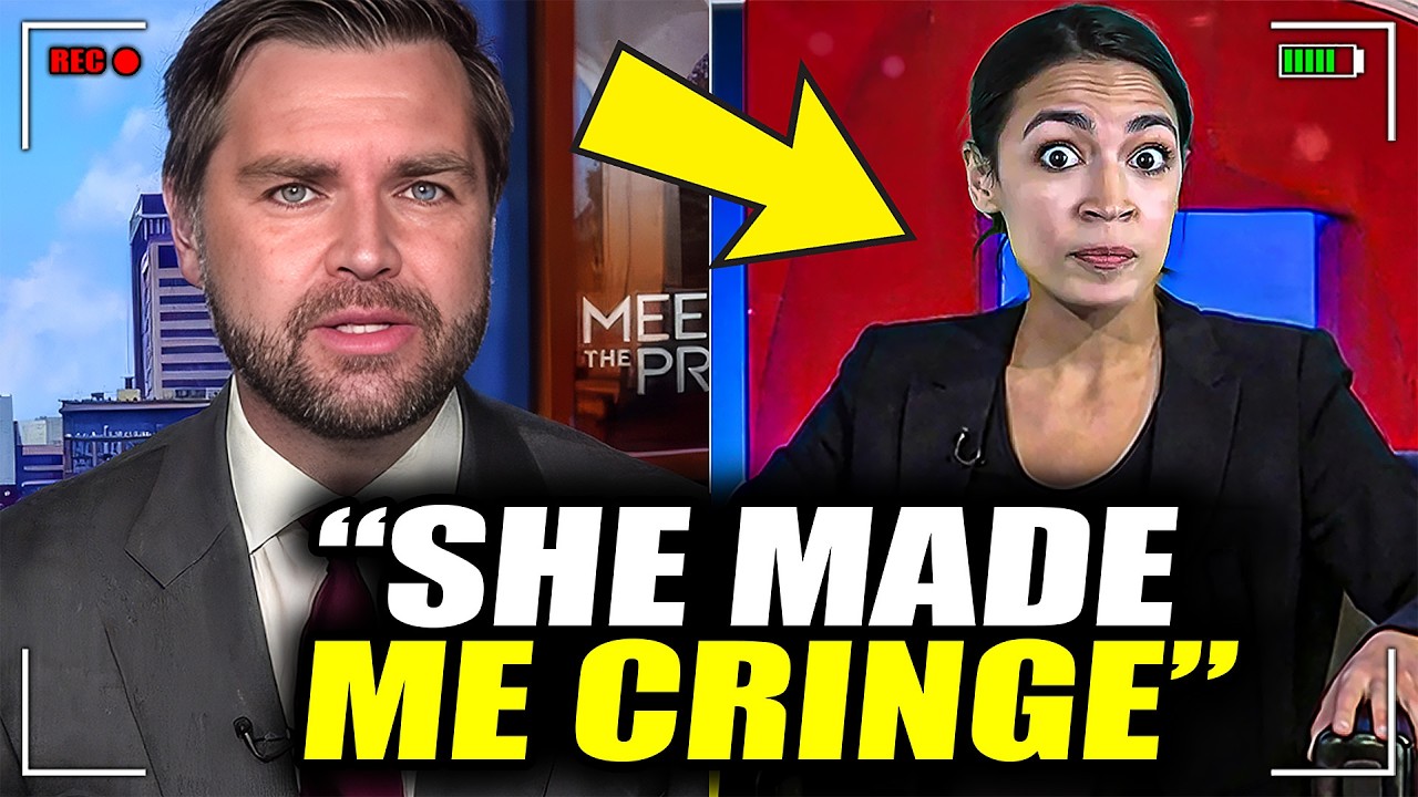 JD Vance just PUBLICLY DESTROYED AOC After She Utterly Embarrassed Herself In Germany