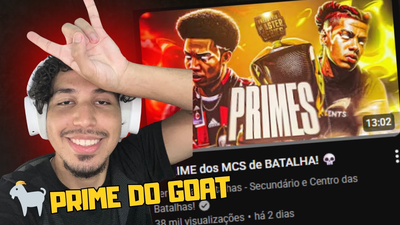 O PRIME dos MCS de BATALHA! 💀 | Centro das Batalhas - JottaD REACT