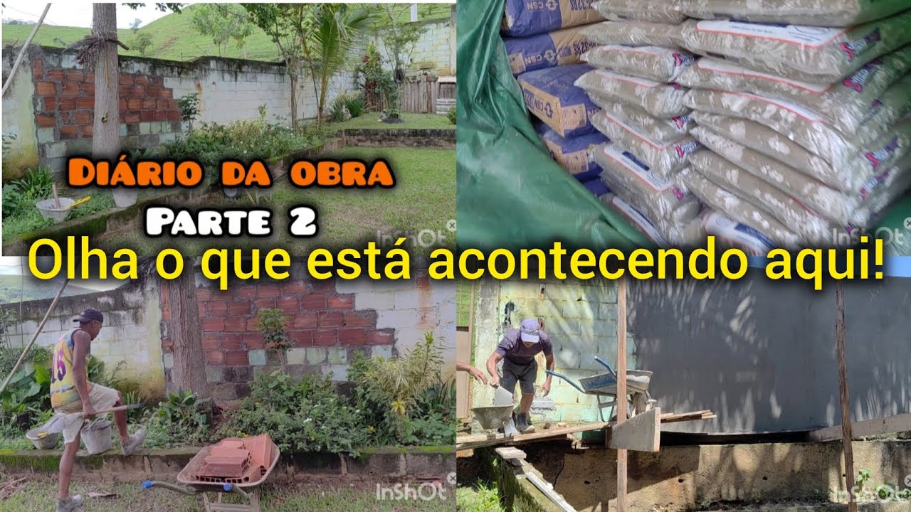 Tudo o que está acontecendo no nosso sítio 🤩 EP 2 | DIÁRIO DA OBRA #2026 #obra #pedreiro #construção