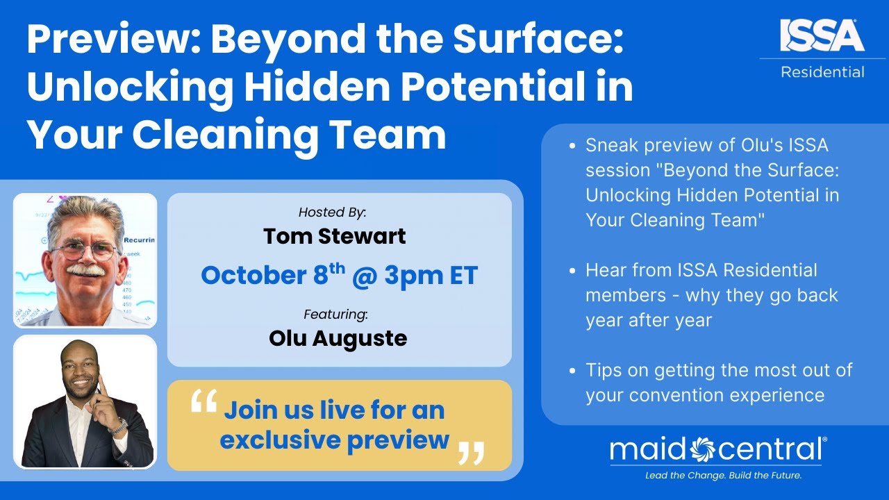 Preview: Beyond the Surface: Unlocking Hidden Potential in Your Cleaning Team