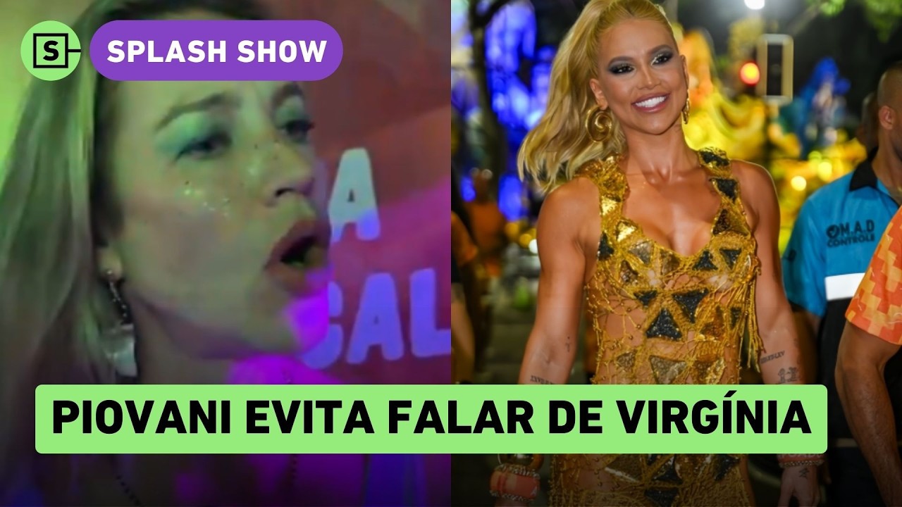 Luana Piovani debocha e depois evita falar de Virgínia em entrevistas, veja vídeo
