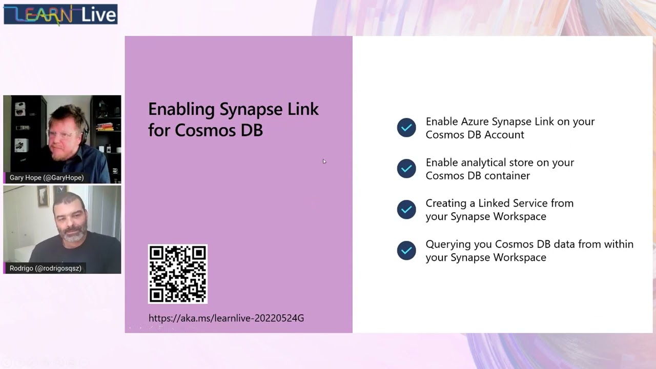 Learn Live: Azure Cosmos DB: Learn how to enable analytics over real-time operational data | CLL12