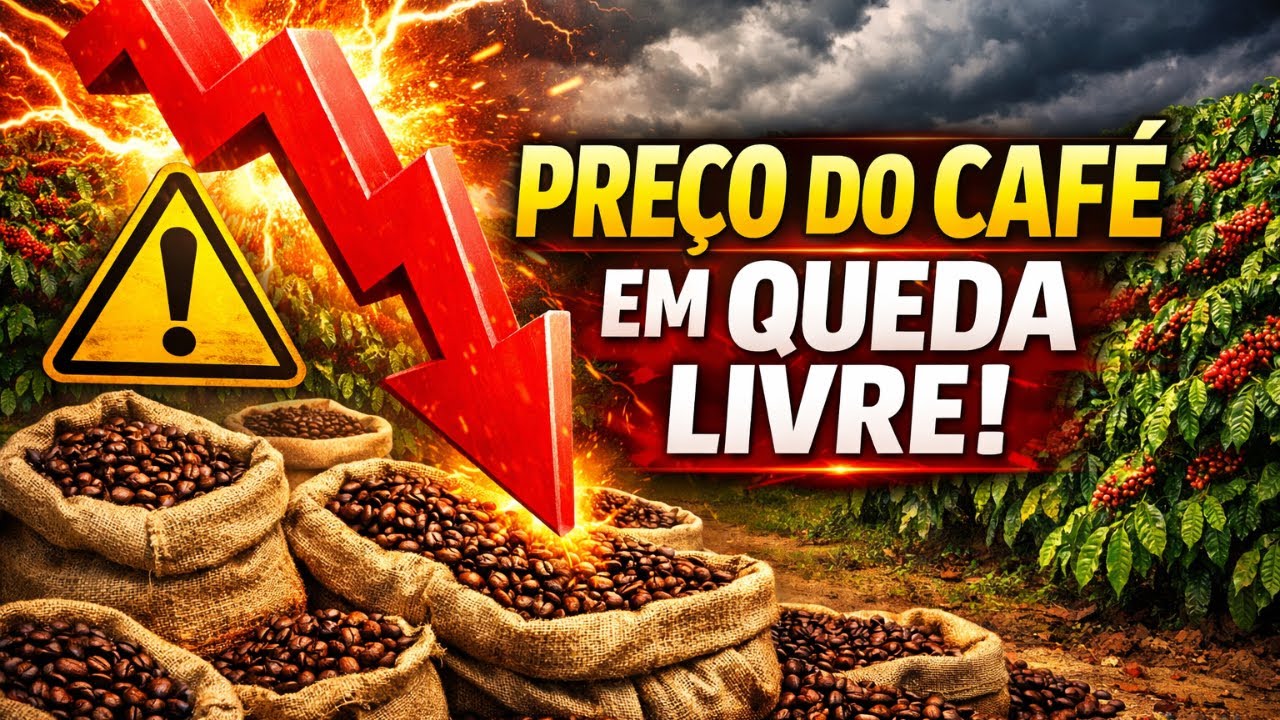 PREÇO DO CAFÉ DESPENCA! O QUE ESTÁ ACONTECENDO?