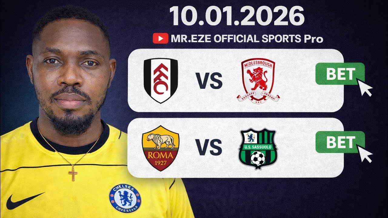 FOOTBALL BETTING PREDICTIONS 10/01/2026 |SOCCER PREDICTION| DAILY ODDS| 